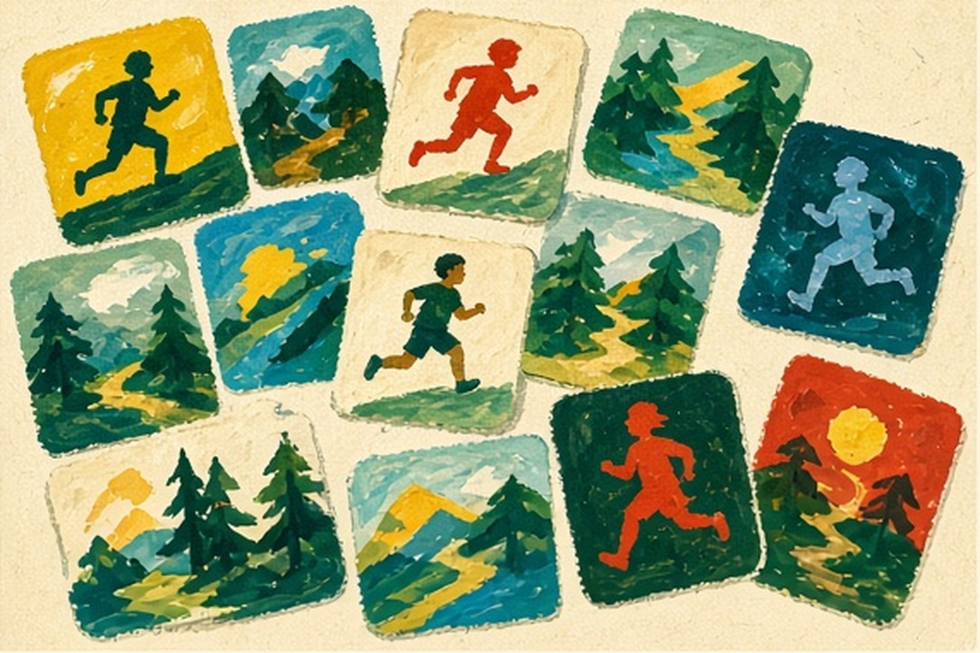 A painted spread of Riverstride Field Deck scenes